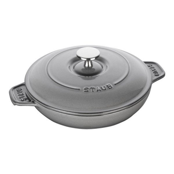 Staub Round Hot Plate Cast Iron Dish 20 cm - 2 colors