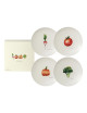 Degrenne Box of 4 saisons vegetable plates