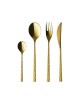 Fuse Hammered Brass 24 pcs Cutlery Degrenne