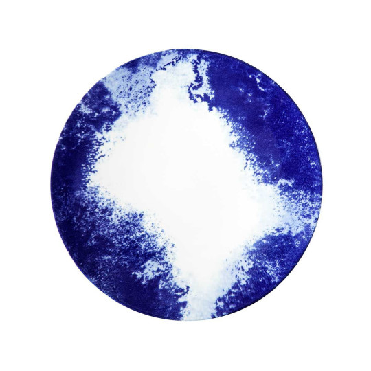 Degrenne 6 Blue Shades plates - 2 sizes