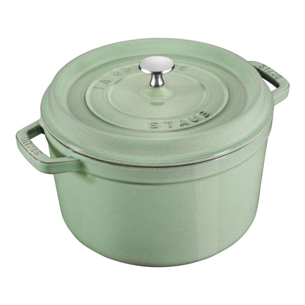 High round casserole cocotte Staub 24cm - 3 colors