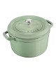 High round casserole cocotte Staub 24cm - 3 colors