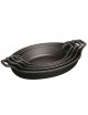 Staub 4-dish stacking set Black matt