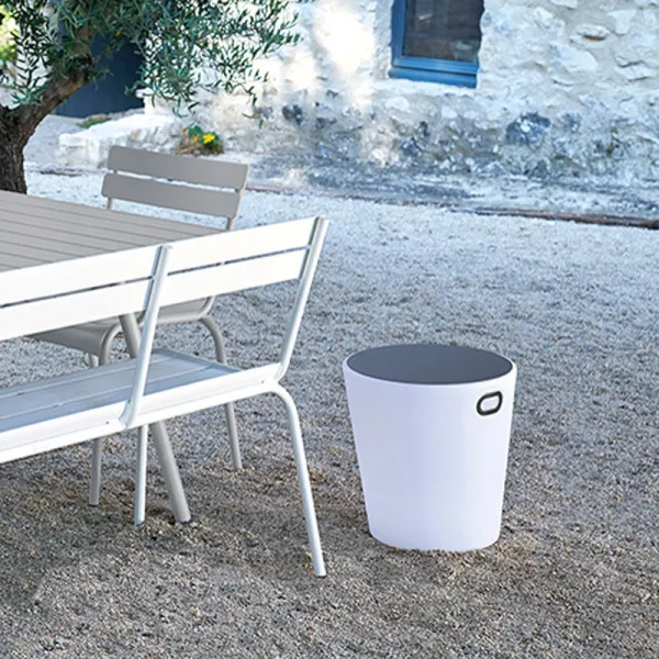 Fermob INOUI Bluetooth illuminated stool - 5 colors