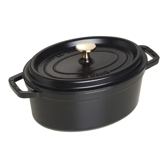 STAUB Oval cast iron cocotte 23cm - 4 colors