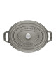 Oval casserole cocotte Staub 23cm - 3 colors