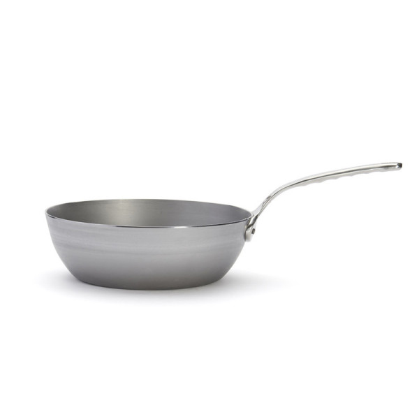 De Buyer Mineral B Pro steel sauté pan - 2 sizes