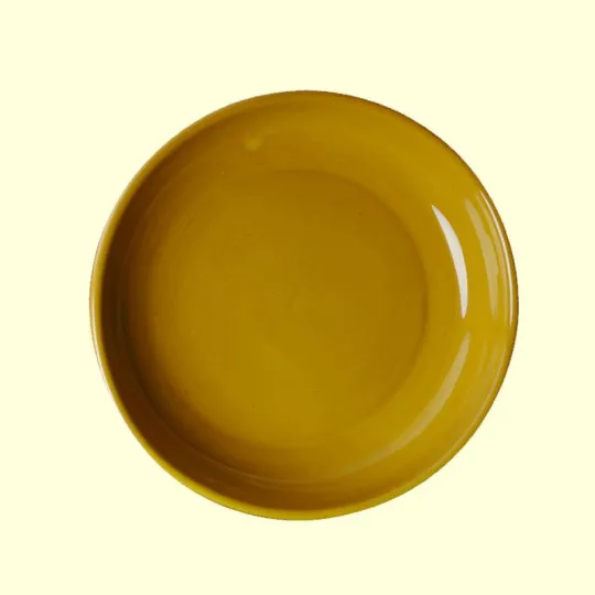 6 coloured ceramic plates Terafeu - 9 colors 2 sizes