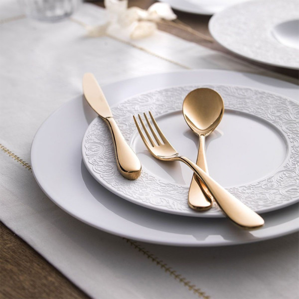 Degrenne Onde Gold Cutlery set 24 pieces