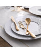 Degrenne Onde Gold Cutlery set 24 pieces