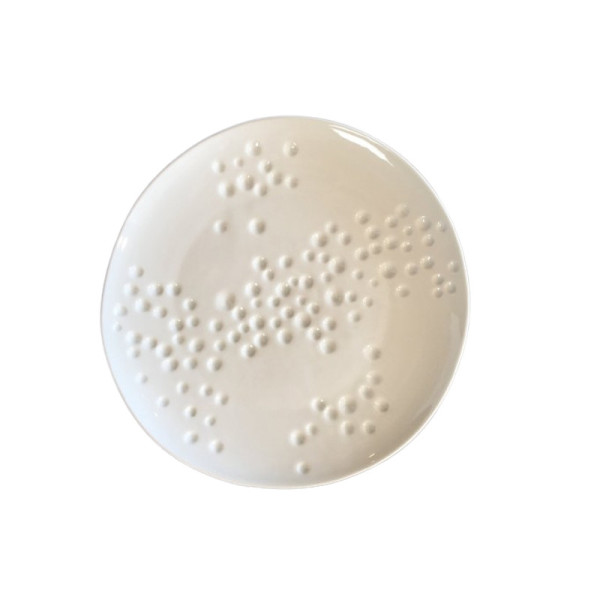 Pergay 6 Porcelain Corail Plates - 4 sizes