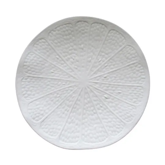 Pergay Porcelain 6 plates Pamplemousse - 2 sizes