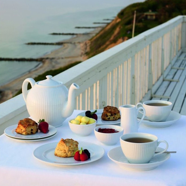 Plissé PILLIVUYT porcelain teapot 50cl or 150cl - 2 sizes