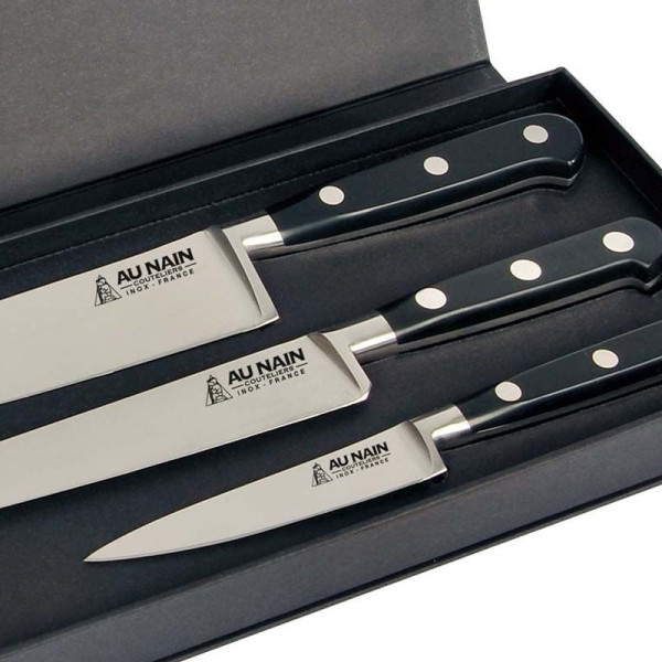Chef 3 knives case Au Nain