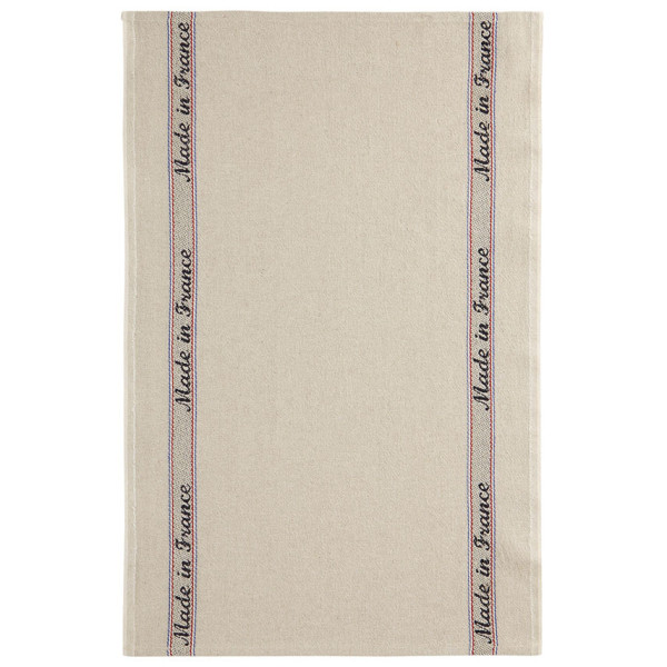 2 cotton linen tea towels Charvet Made in France