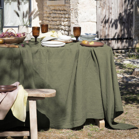 TURPAULT Florence linen tablecloth - 13 colors