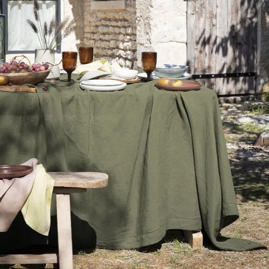 TURPAULT Florence linen tablecloth - 13 colors