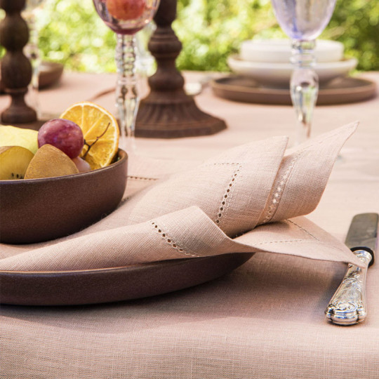 TURPAULT 6 Linen napkins Florence - 13 colors
