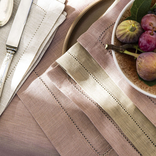 TURPAULT 6 linen placemats Florence - 13 colors