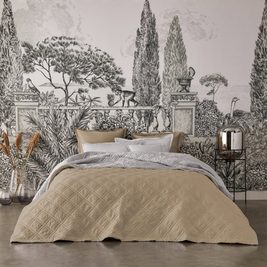 Turpault Merveille reversible bed cover - 2 colors