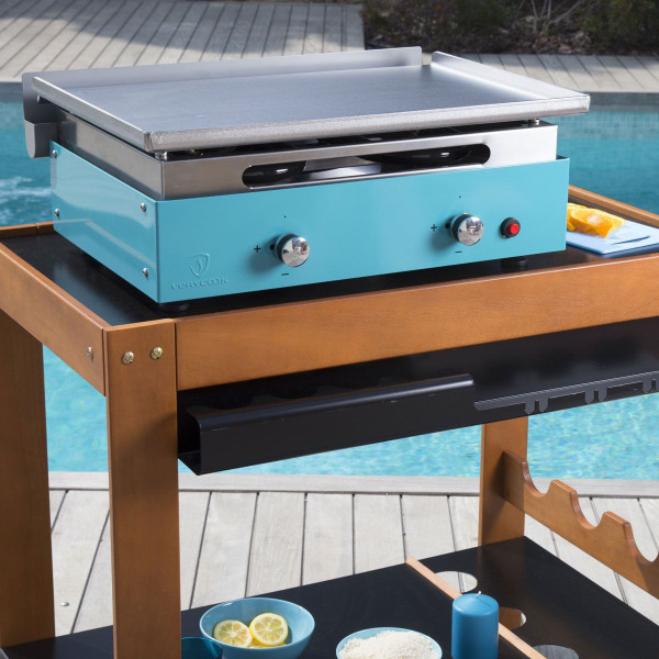Verycook Plancha gas 2 burners Creative Verylagoon