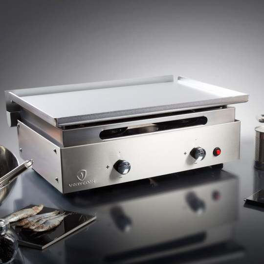 Verycook Plancha gas 2 burners Creative Verynox