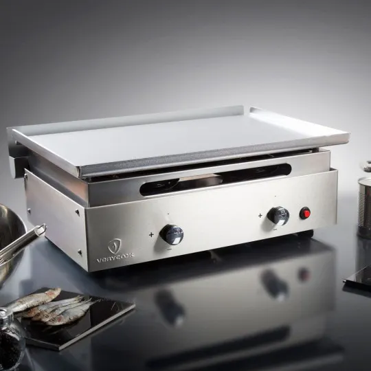 Verycook Plancha gas 2 burners Creative Verynox