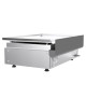 Verycook Plancha gas 2 burners Creative Verynox