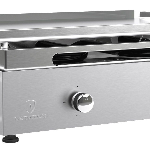 Verycook Plancha gas 2 burners Creative Verynox