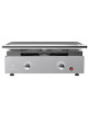 Verycook Plancha gas 2 burners Creative Verynox