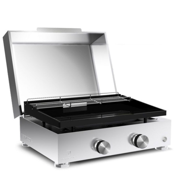 Verycook Plancha Simplicity 2 burners enamelled steel plate