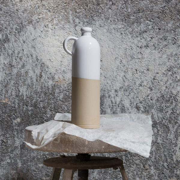 Jug with handle GM 1L in Digoin stoneware