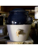 Digoin stoneware 3L vinegar pot with tap