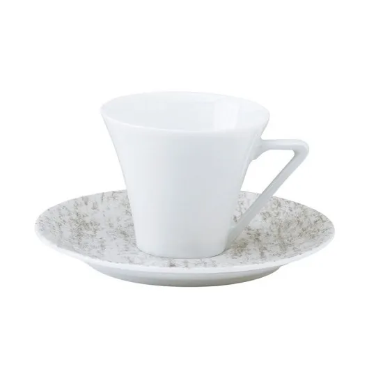 Deshoulières 6 Cyclades saucer cups - 2 sizes