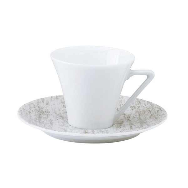 Deshoulières 6 Cyclades saucer cups - 2 sizes