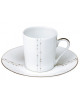 Deshoulières 6 Carrousel saucer cups - 2 capacities