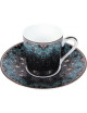 Deshoulières 6 Dhara saucer cups - 2 colors - 2 sizes