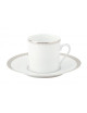 Deshoulières 6 Parure cups and saucers - 3 capacities