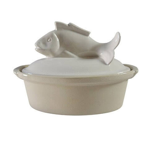 Digoin sandstone fish terrine - 2 colors