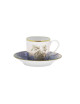 Haviland 6 cups and saucers Le Brésil - 3 diameters