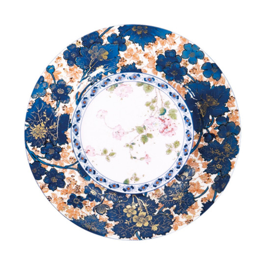 Haviland 6 Dammouse plates - 5 diameters