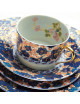 Haviland 6 Cups saucers Dammouse - 3 sizes
