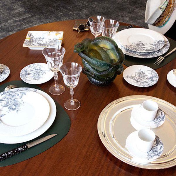 Haviland 6 Stanislas plates - 2 colors 3 diameters