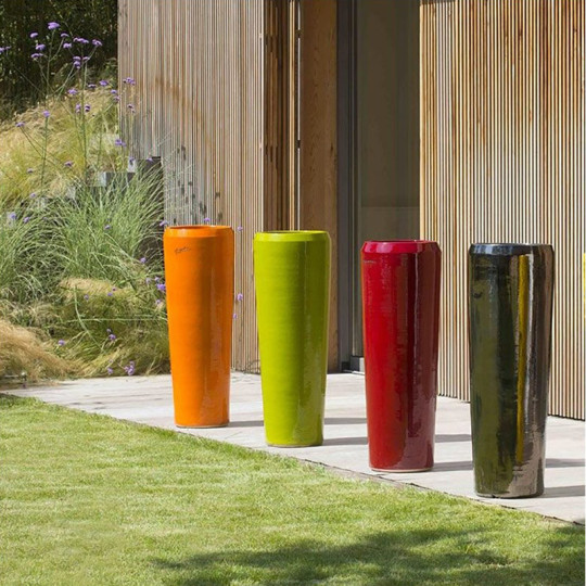 Goicoechea tube vase - 10 colors 3 finishes 4 sizes