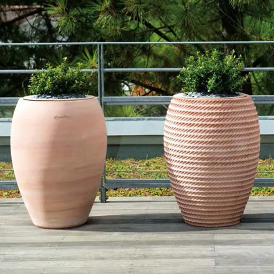 Goicoechea contemporary jar - 3 colors 3 finishes 2 sizes