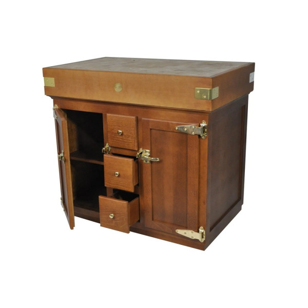 Chabret Glacière traditional butcher block