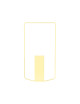Fermob Rectangular vase ITAC - 9 colors