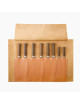 Opinel Leather storage mat for 8 knives