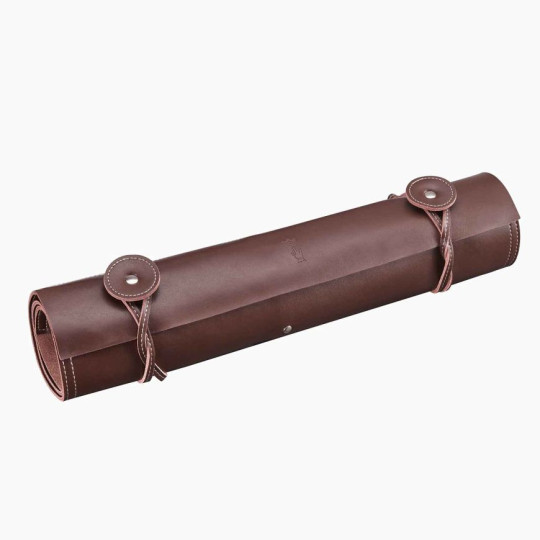 Opinel pu leather storage mat for 8 knives