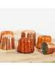 De Buyer 6 copper cannelés molds - 3 sizes